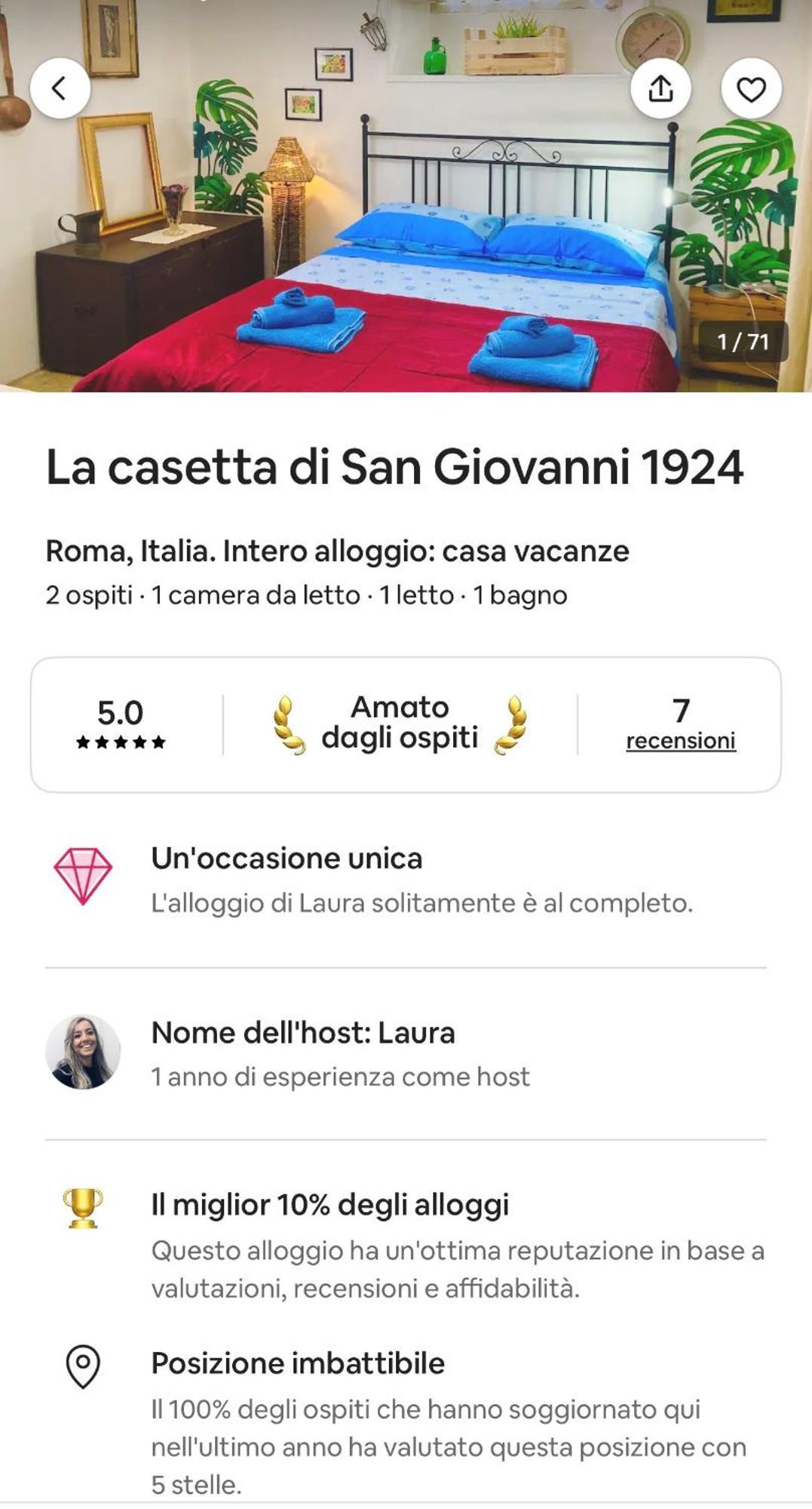 La Casetta Di San Giovanni 1924 Rome Buitenkant foto